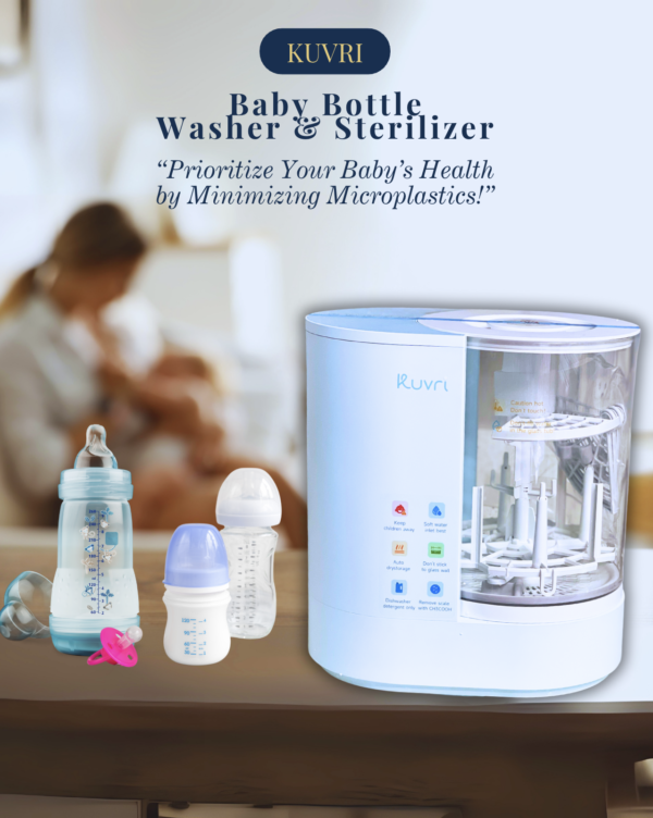 KUVRI Baby Bottle Washer & Sterilizer